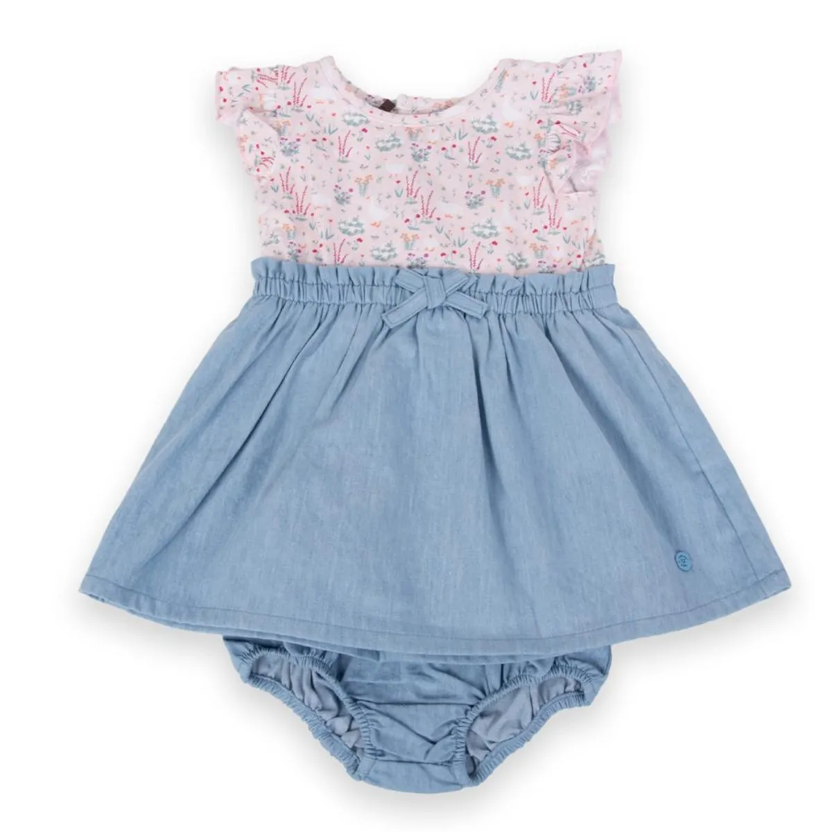 PILLIN - Vestido Bebé Niña Palo rosa Pillin PILLIN