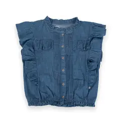 PILLIN - Blusa Niña Denim