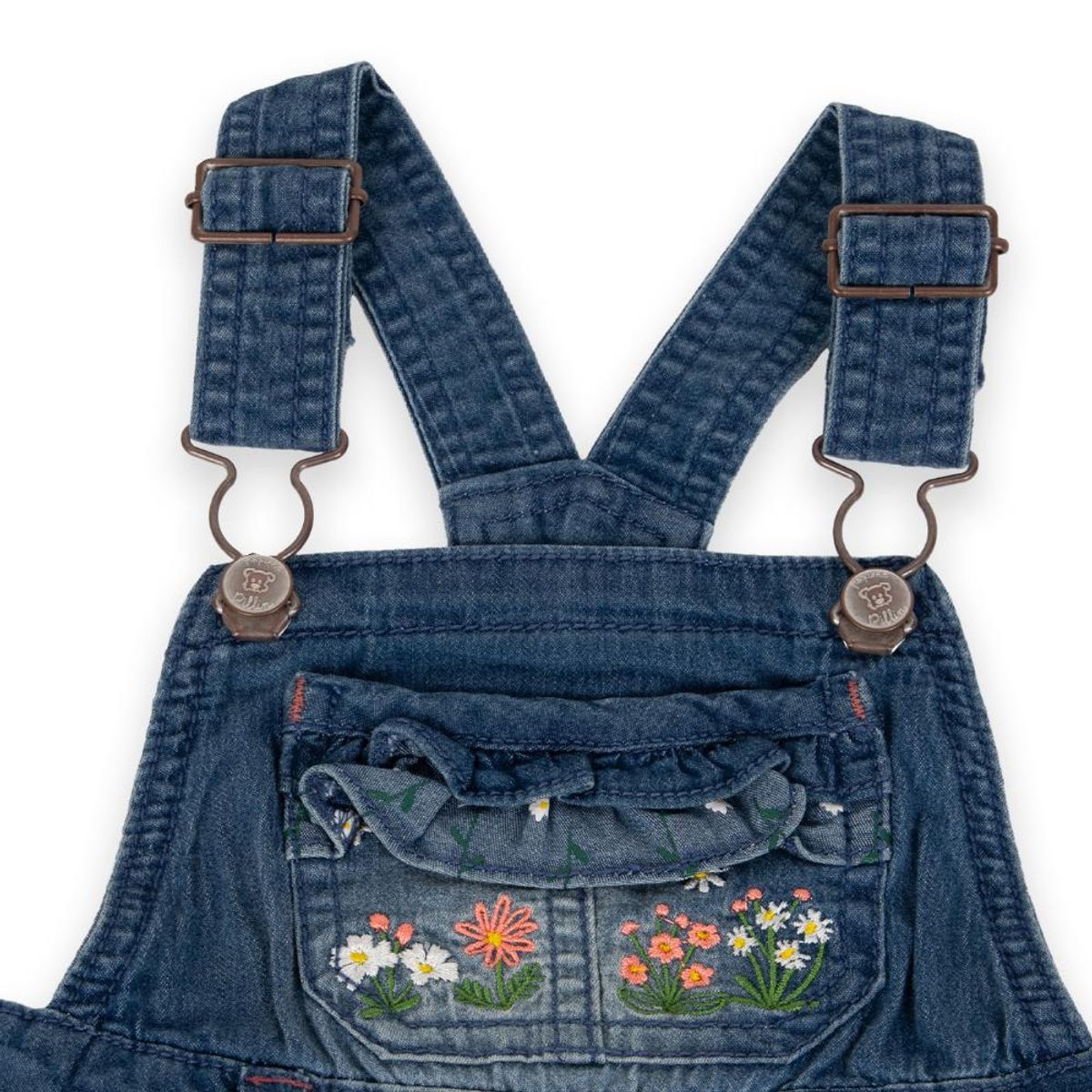 PILLIN - Jardinera Bebé Niña Denim Pillin PILLIN