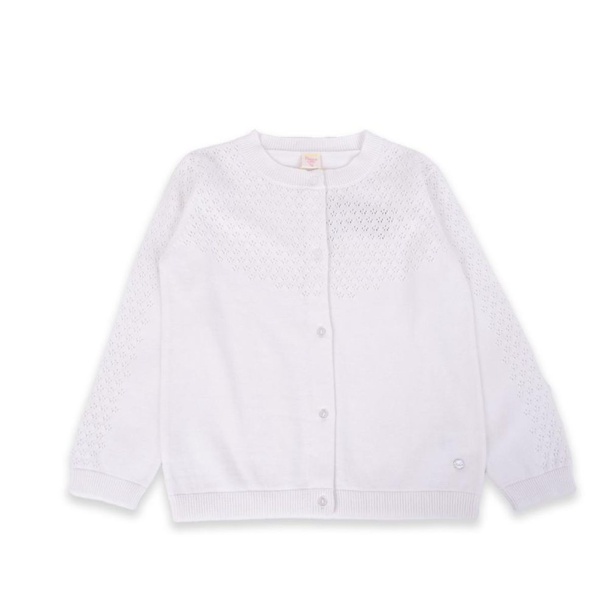 PILLIN - Chaleco Niña Blanco Pillin - Blanco.