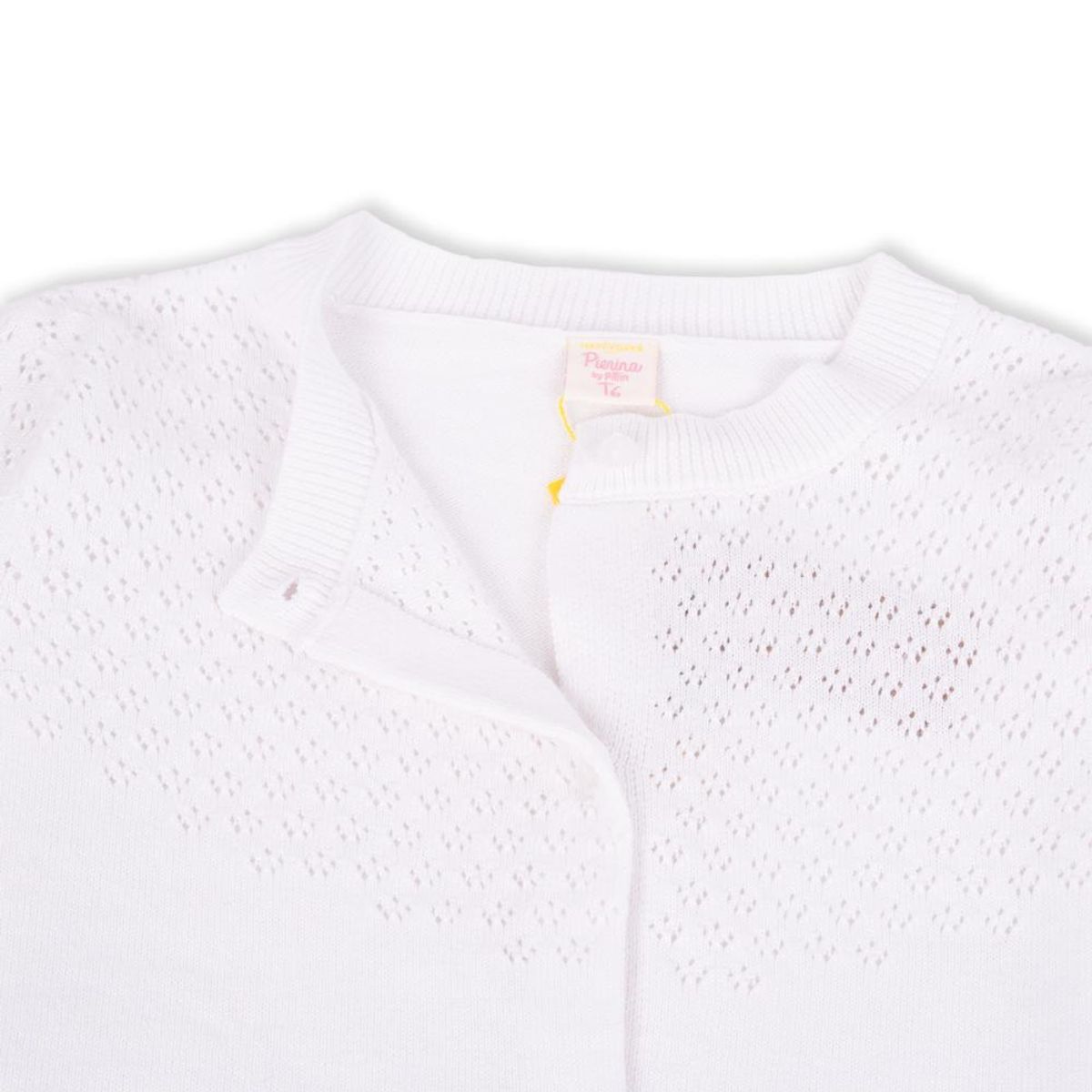 PILLIN - Chaleco Niña Blanco Pillin - Blanco.