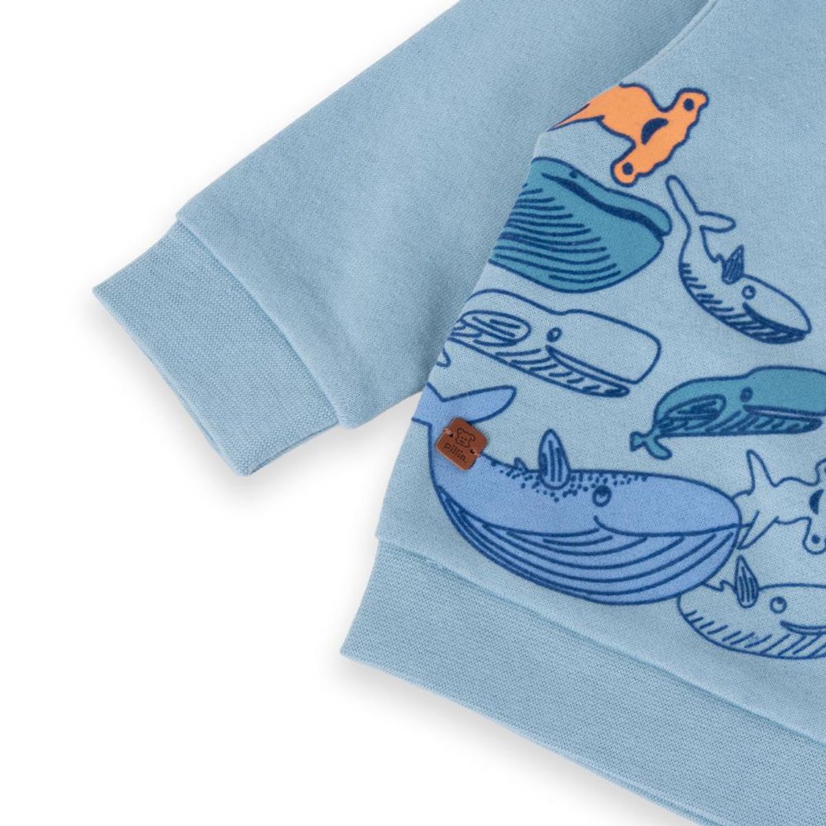 PILLIN - Polerón Bebé Niño Gris Pillin PILLIN