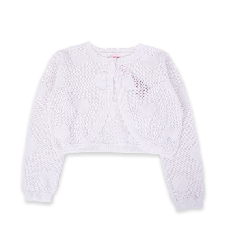 PILLIN - Chaleco Niña Crudo Pillin - Crema