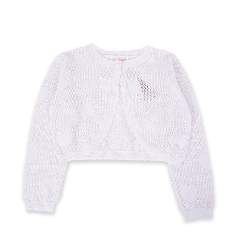PILLIN - Chaleco Niña Crudo Pillin - Crema