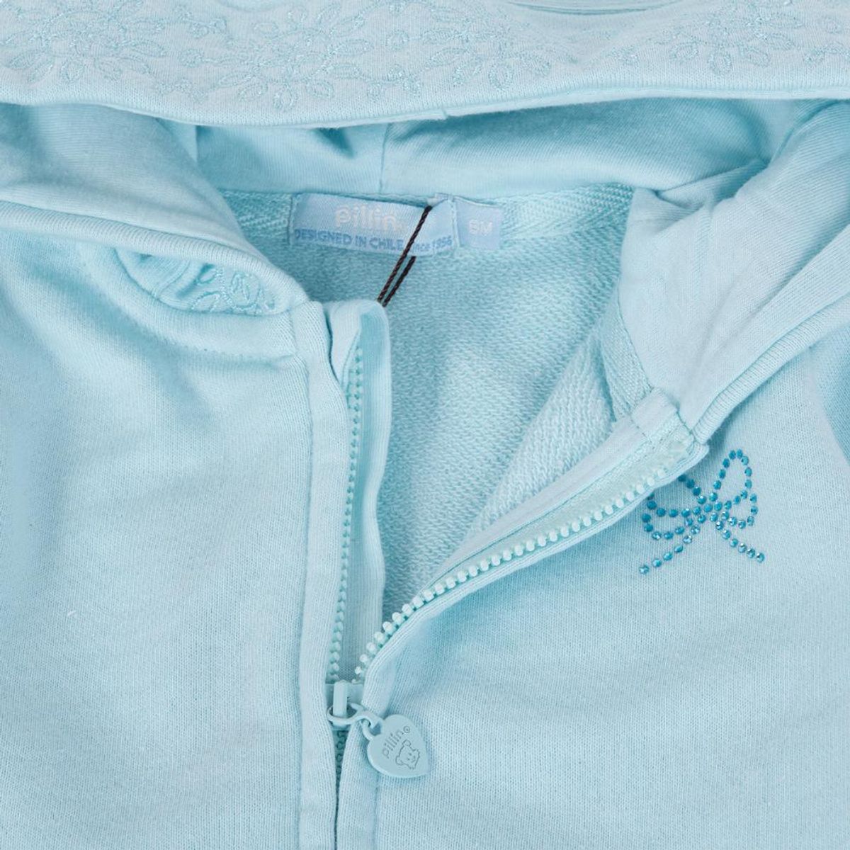 PILLIN - Polerón Bebé Niña Celeste Pillin - Celeste