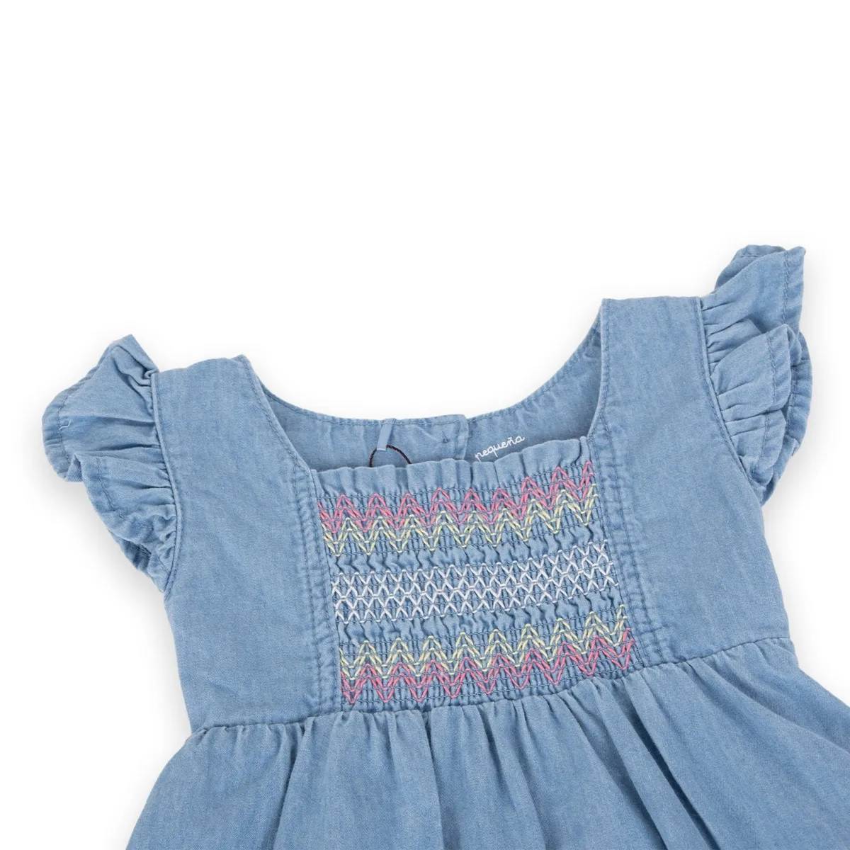 PILLIN - Vestido Bebé Niña Denim Pillin PILLIN