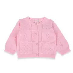 PILLIN - Chaleco Bebé Niña Rosado
