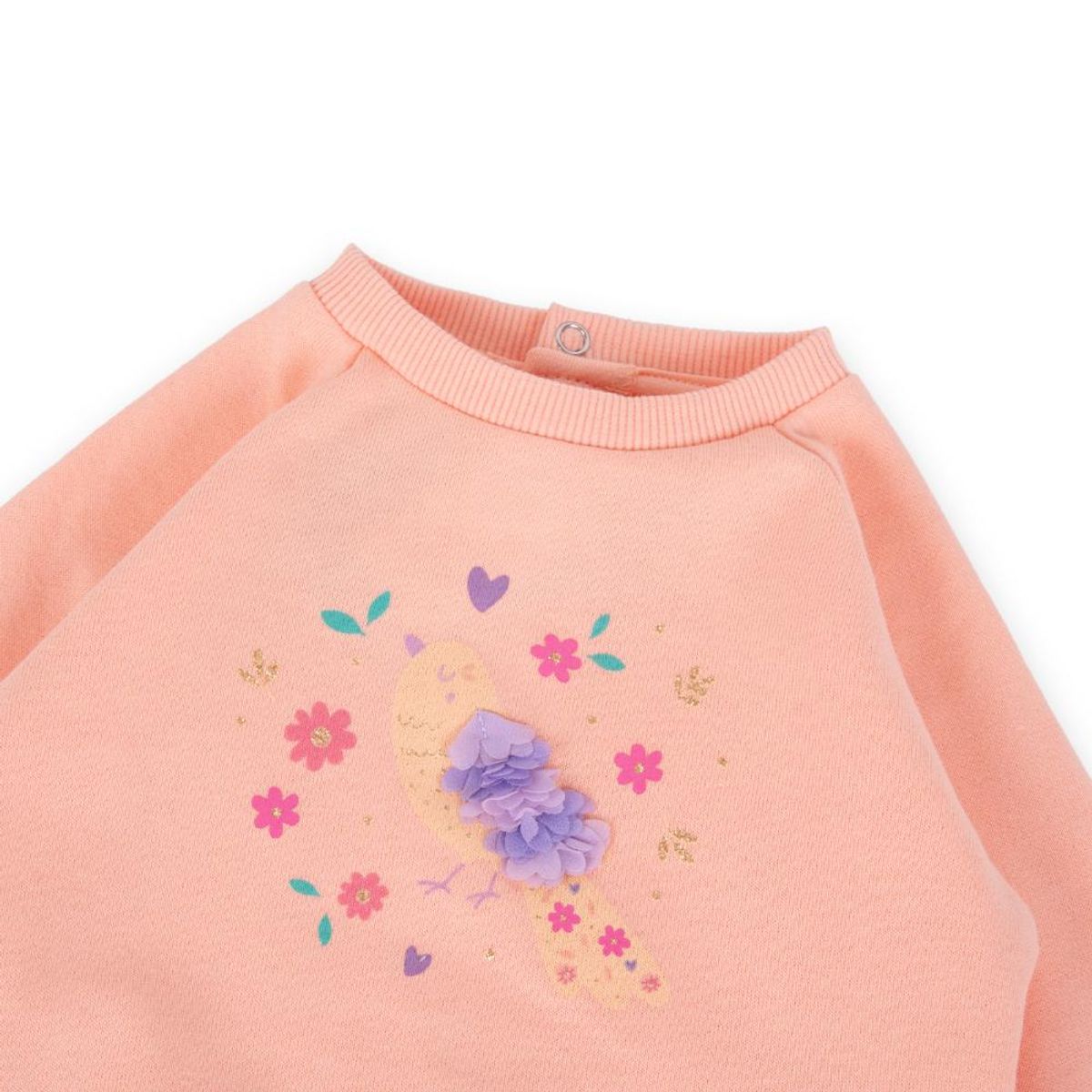 PILLIN - Polerón Bebé Niña Naranja Pillin PILLIN