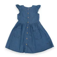 PILLIN - Vestido Niña Denim