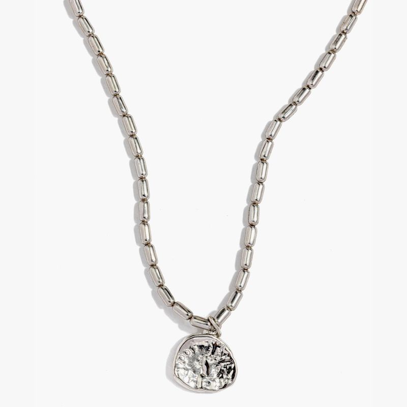 LOUNGE - Collar Moneda Machacada