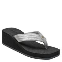 Sandalia Casual Mujer Plateado