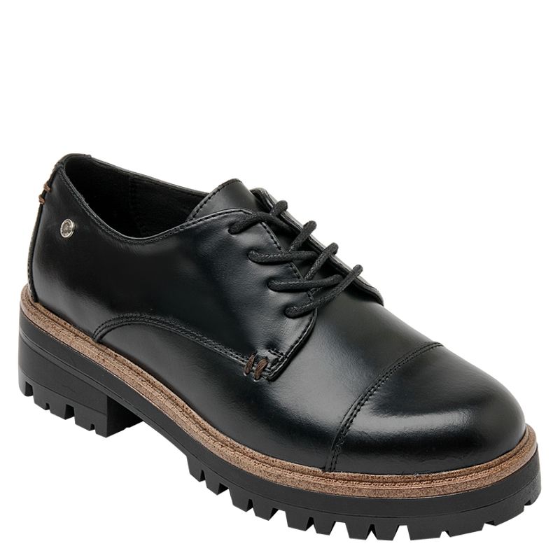 POLLINI - Zapato Casual Mujer Negro Pollini
