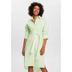 ESPRIT - Vestido Camisero A Rayas Mujer