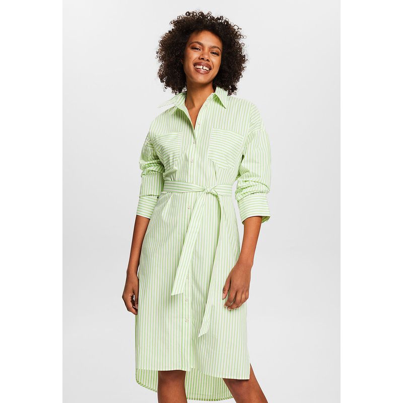ESPRIT - Vestido Camisero A Rayas Mujer Esprit ESPRIT