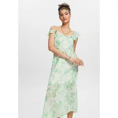 ESPRIT - Vestido Estampado Mujer