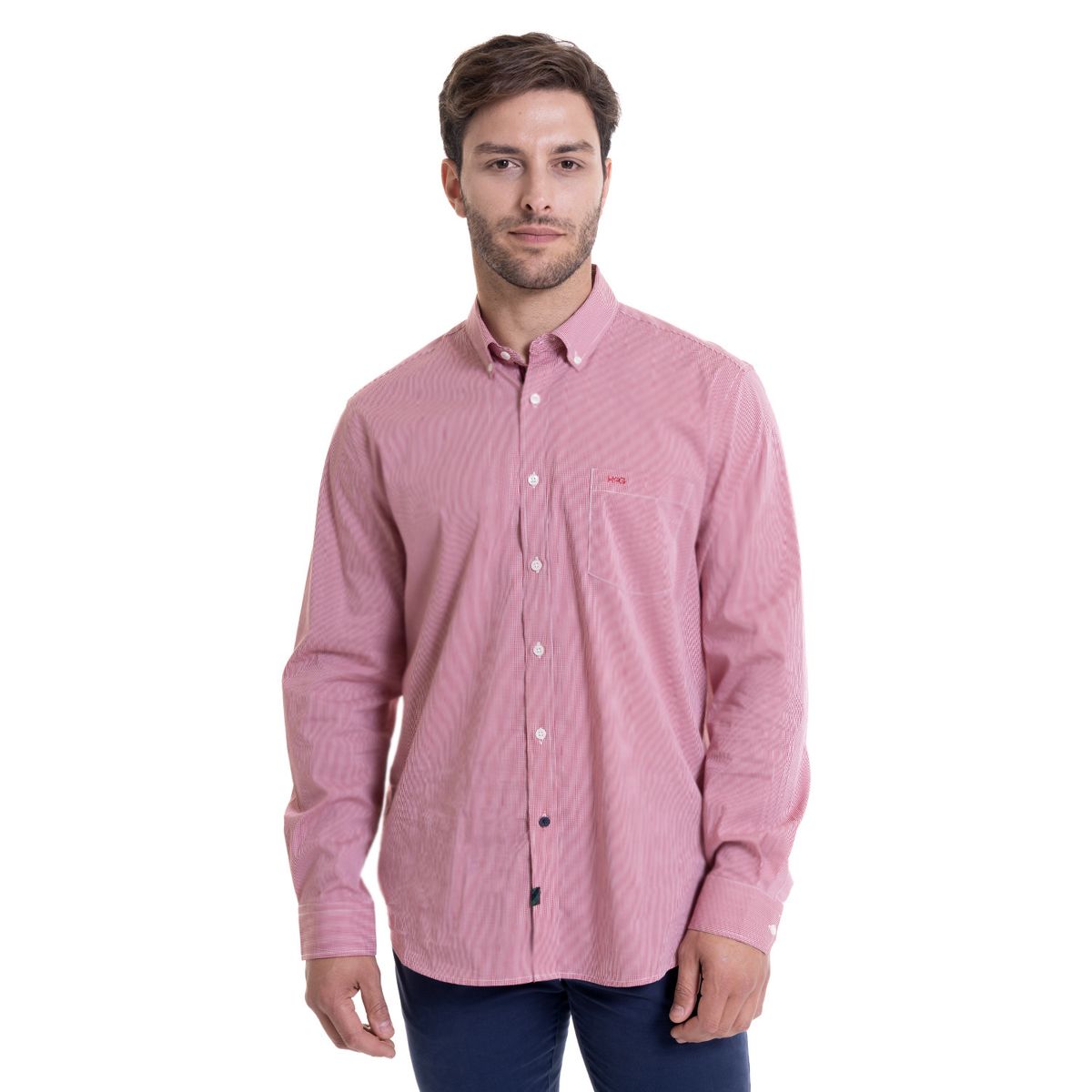 MCGREGOR - Camisa Bronx Micro Cuadro Regular Fit MCGREGOR
