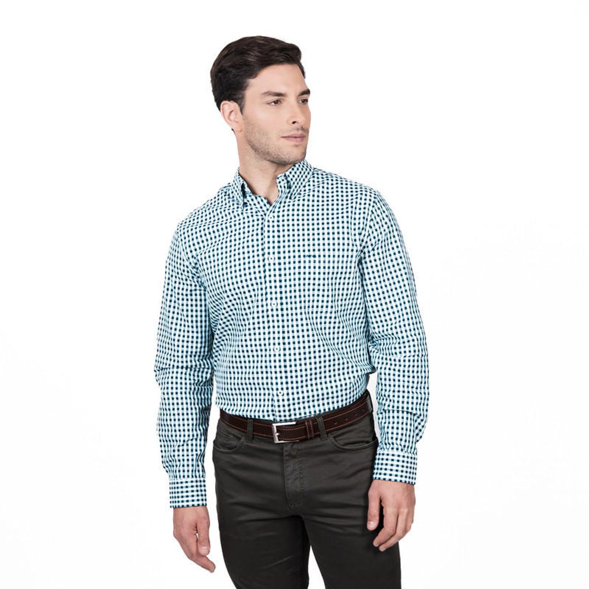 MCGREGOR - Camisa Brooklyn Cuadrillé Regular Fit MCGREGOR