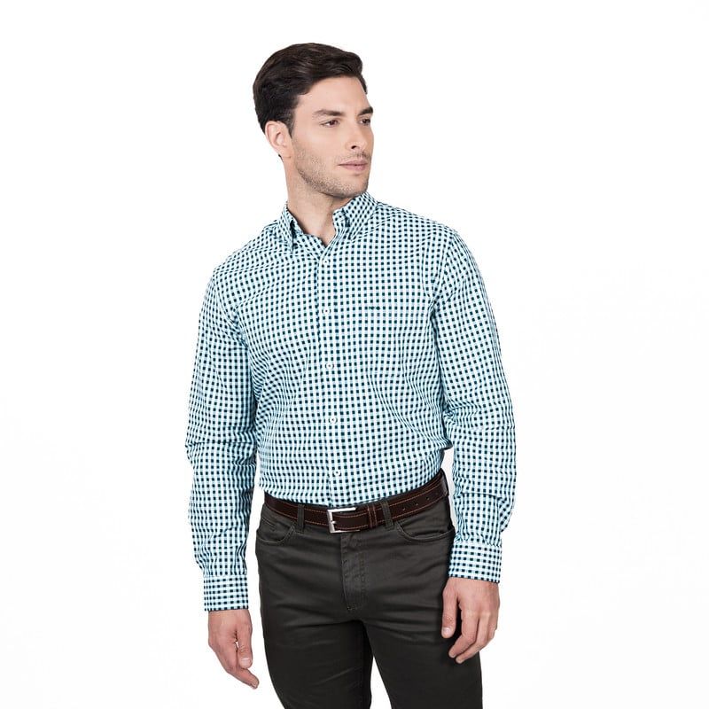 MCGREGOR - Camisa Brooklyn Cuadrillé Regular Fit MCGREGOR