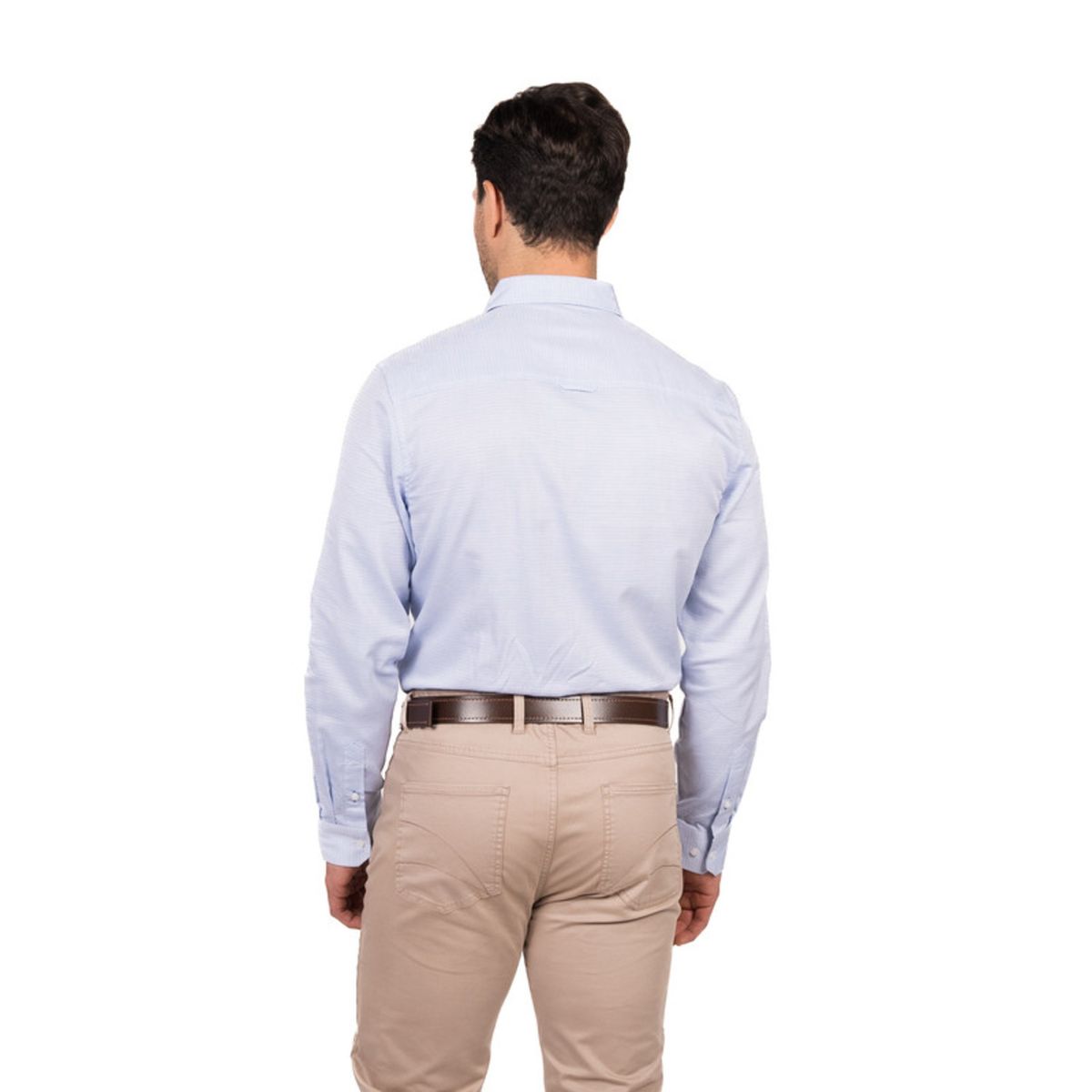 MCGREGOR - Camisa Hombre Manga Larga Williamsburg Jacquard Comfort Fit MCGREGOR