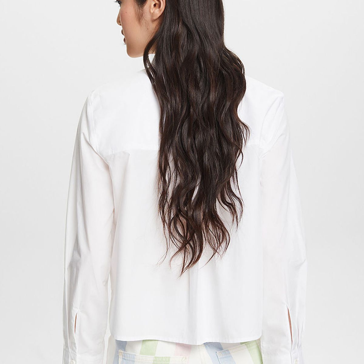 ESPRIT - Blusa Corta De Popelina Mujer Esprit ESPRIT