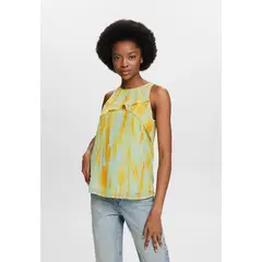 ESPRIT - Blusa Estampada Mujer
