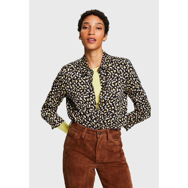 ESPRIT - Blusa Camisera Estampada Mujer Esprit ESPRIT