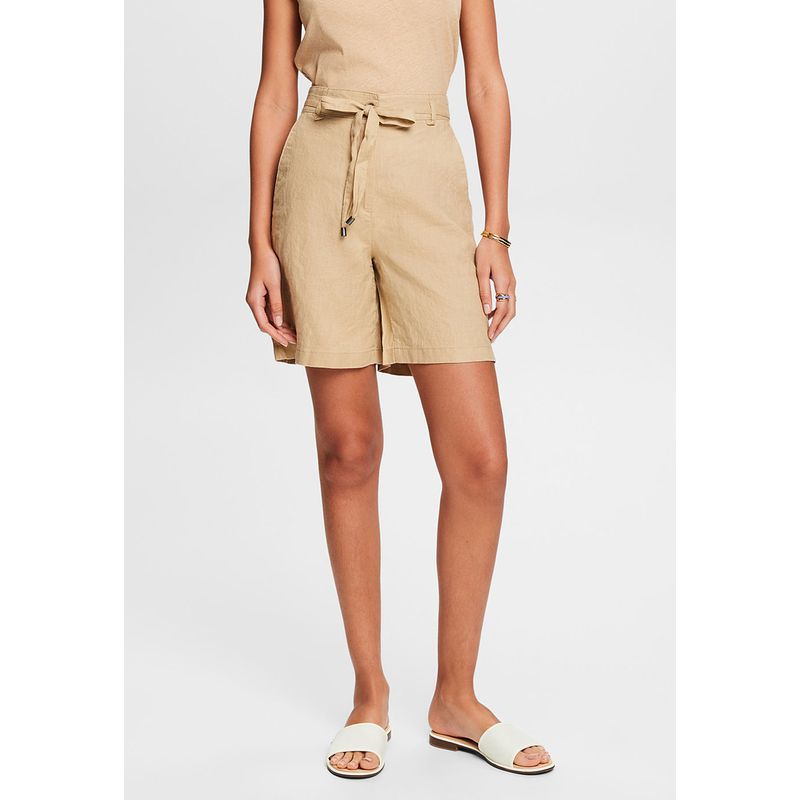 ESPRIT - Short De Lino Mujer Esprit ESPRIT
