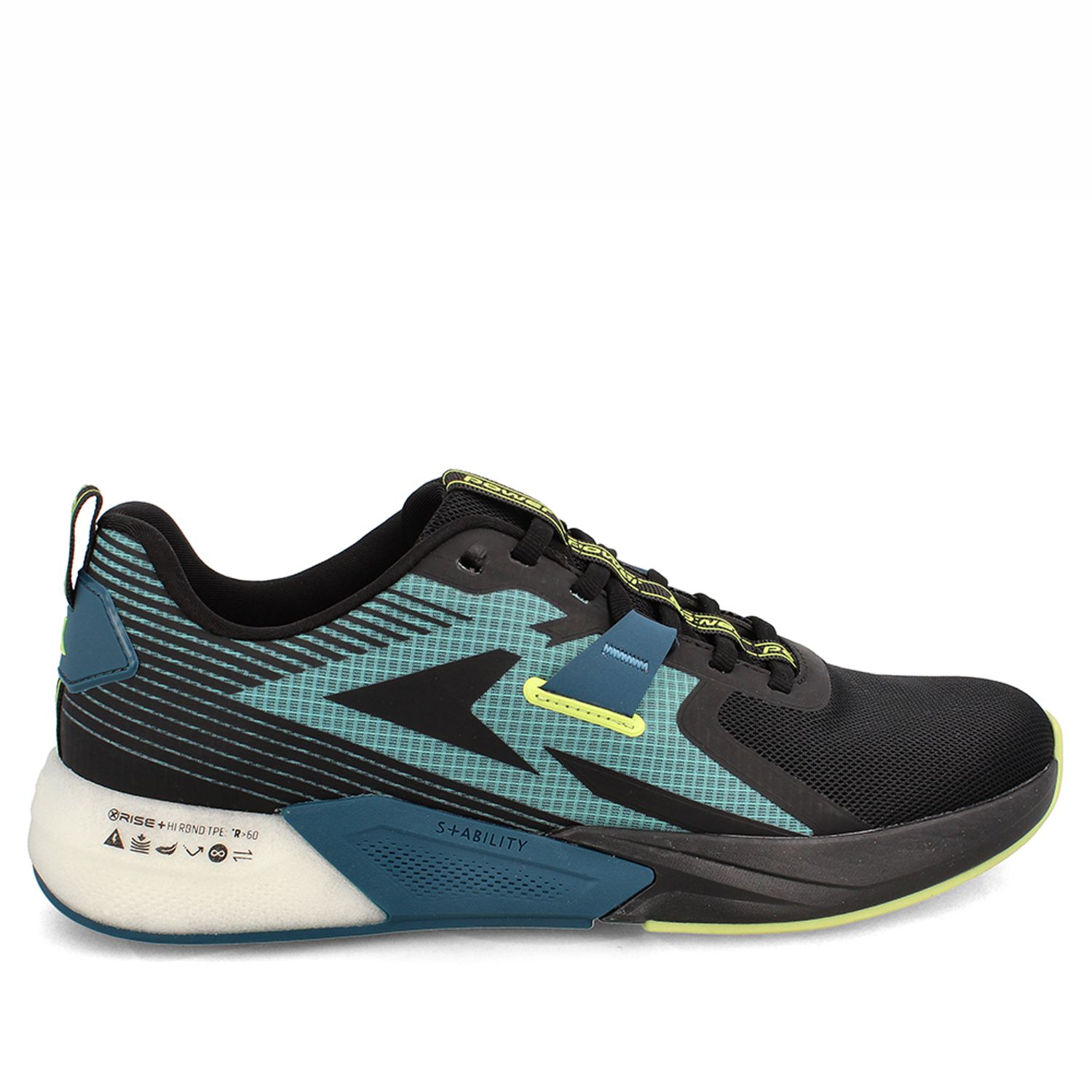 POWER Zapatilla Hombre Power Xorise+300 Tr Cipher Negro-Turquesa