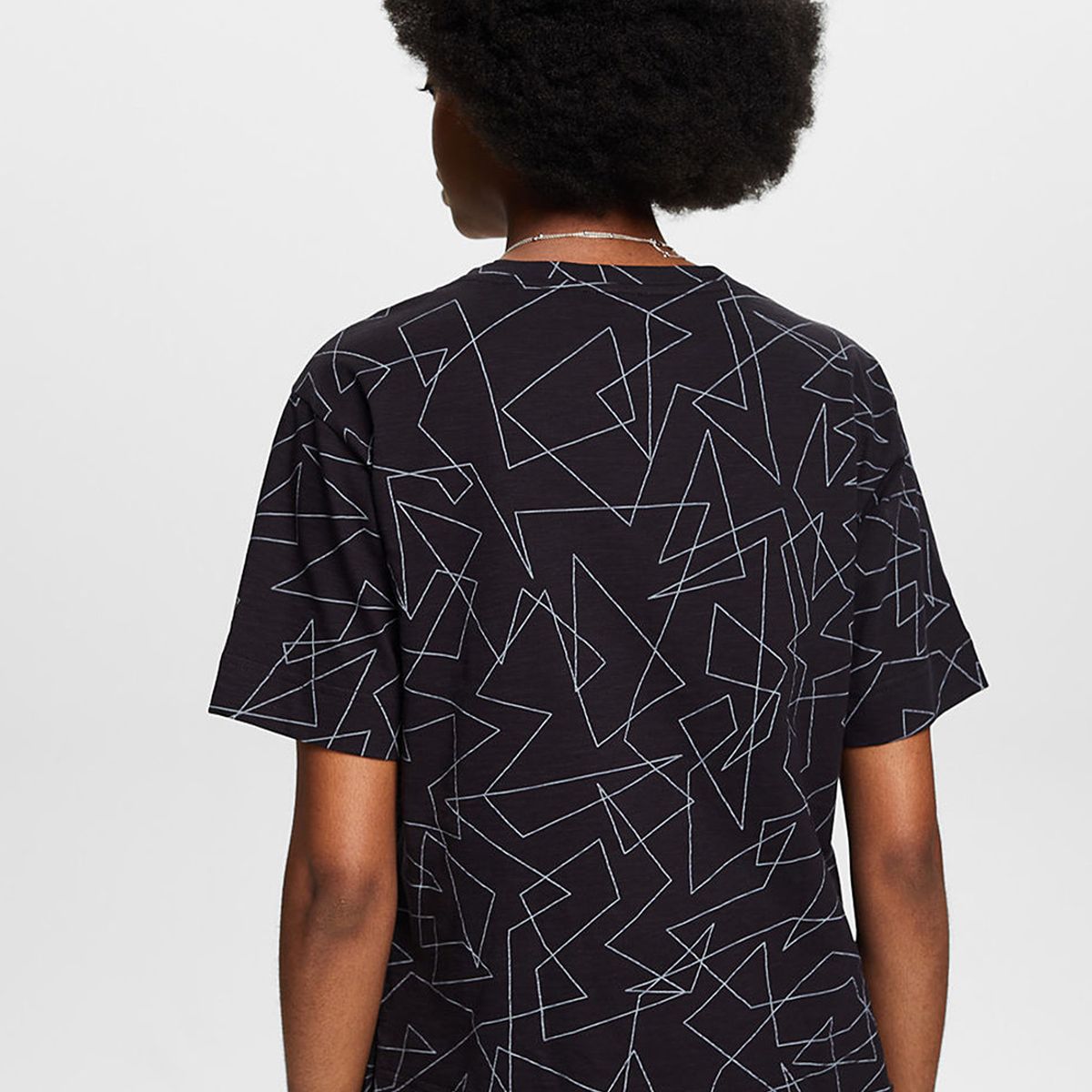 ESPRIT - Polera De Algodón Maga Corta Mujer Esprit ESPRIT