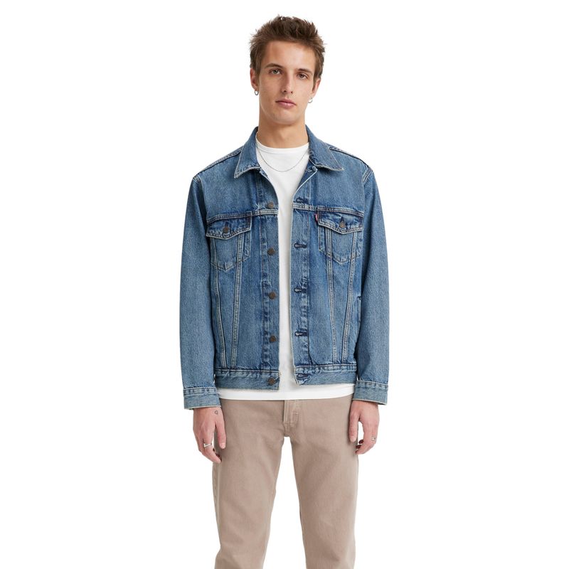 LEVIS - Chaqueta Hombre Trucker Azul Levis