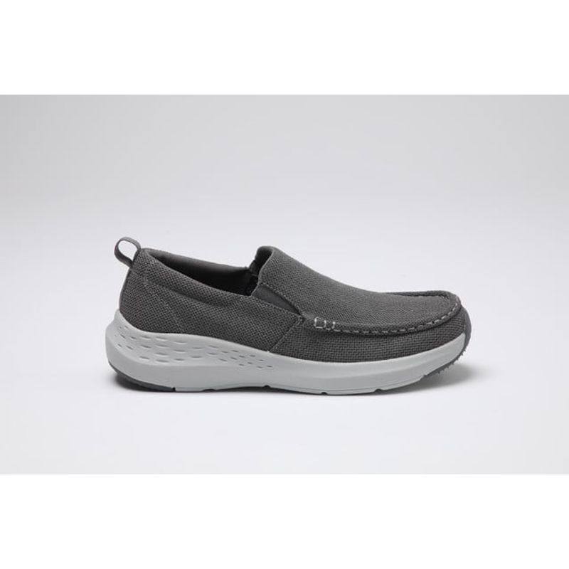 JARMAN - Zapatilla hombre Deportiva Mesh Sin Cordon Gris Jarman
