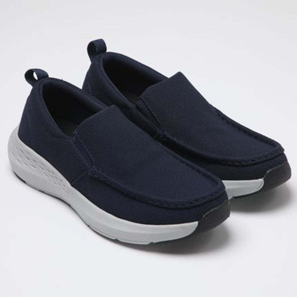 JARMAN - Zapatilla hombre Deportiva Mesh Sin Cordon Azul Jarman
