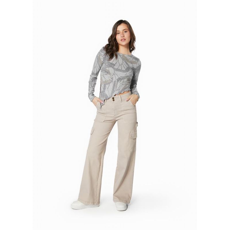 EFESIS - POLERA LYNA REGULAR RUEDO IRREGULAR EFESIS