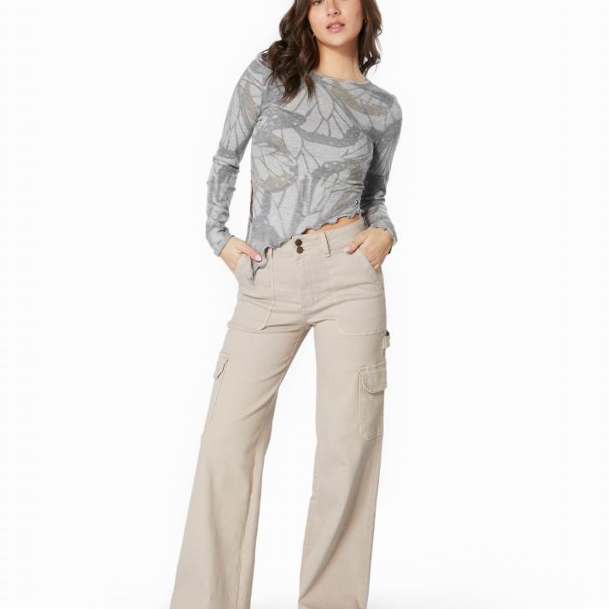 EFESIS - Polera Lyna Regular Manga Larga