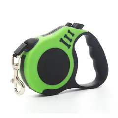 GENERICO - Correa Retráctil 5 metros Mascotas Perros Verde