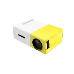 IMPORTCLICK - Mini Proyector Video Película USB HDMI Amarillo Resolución 320 x 240