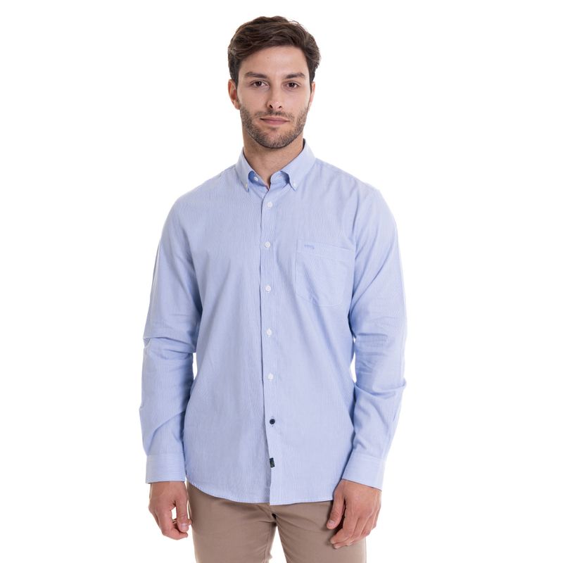 MCGREGOR - Camisa Manhattan Dobby Comfort Fit MCGREGOR