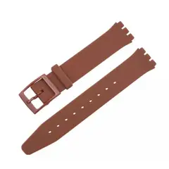 R24 - Correa Compatible Reloj Swatch Silicona 12mm Colores