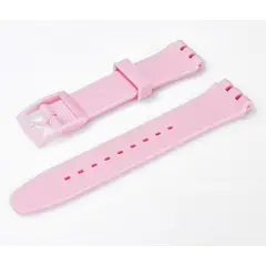 R24 - Correa Compatible Reloj Swatch Silicona 12mm Colores