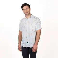 MCGREGOR - Camisa M/C Bowery Estampada Viscosa Regular Fit