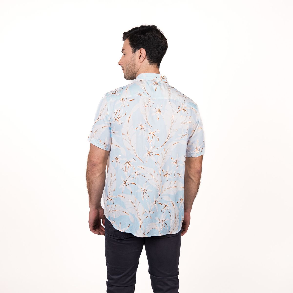 MCGREGOR - Camisa M/C Bowery Estampada Viscosa Regular Fit MCGREGOR