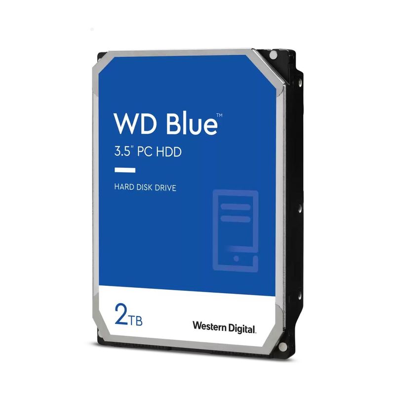 WESTERN DIGITAL - Disco Duro Interno WD Blue PC Desktop 2TB 3.5"