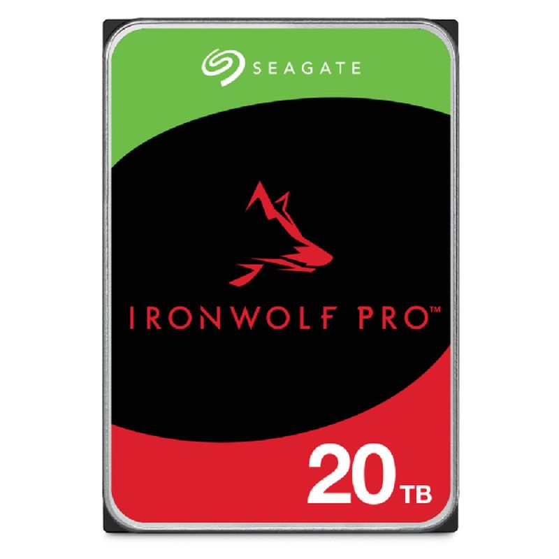 SEAGATE - Disco Duro Interno Seagate IronWolf Pro 20TB 3.5"