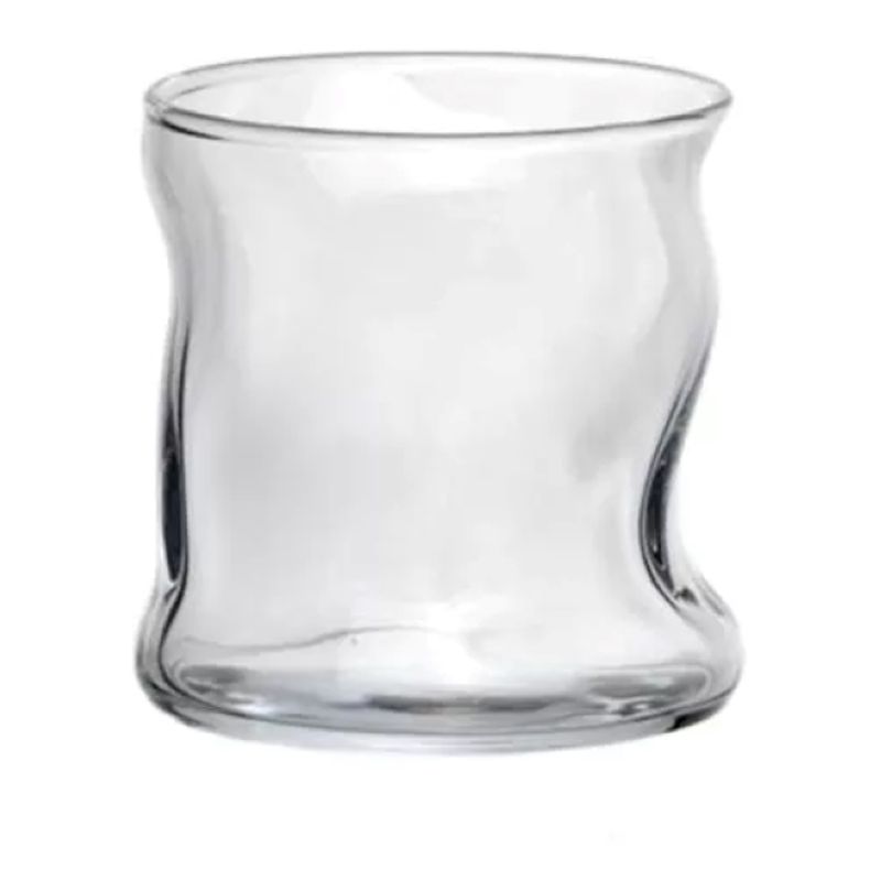 PASABAHCE - Vaso Vidrio Bajo 100 Reciclado 340cc Amorf