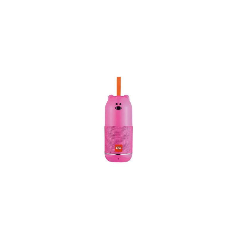 AUDIOPRO - Parlante Bluetooth Diseño Oso Infantil Rosado - SC