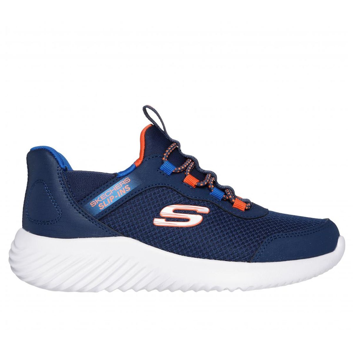 SKECHERS - Zapatilla Niño Skechers Slip-ins: Bounder Azul
