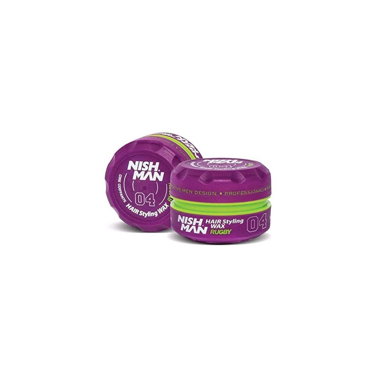 NISHMAN - Cera Cabello Nishman 04 RUGBY Fijación Brillo Firmeza Wax