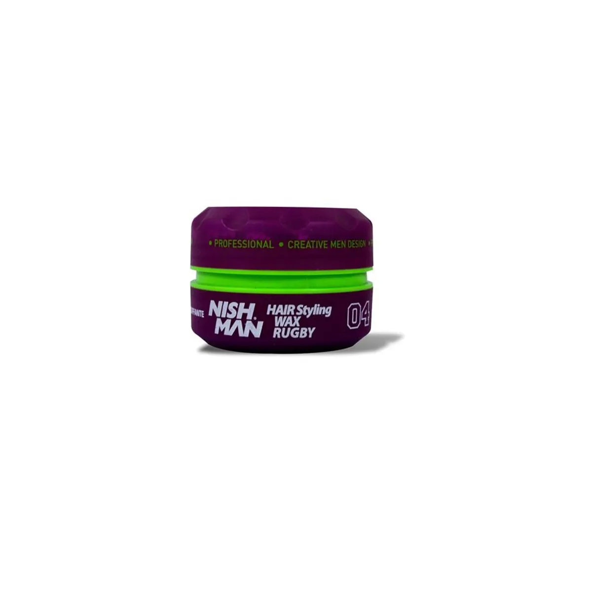 NISHMAN - Cera Cabello Nishman 04 RUGBY Fijación Brillo Firmeza Wax