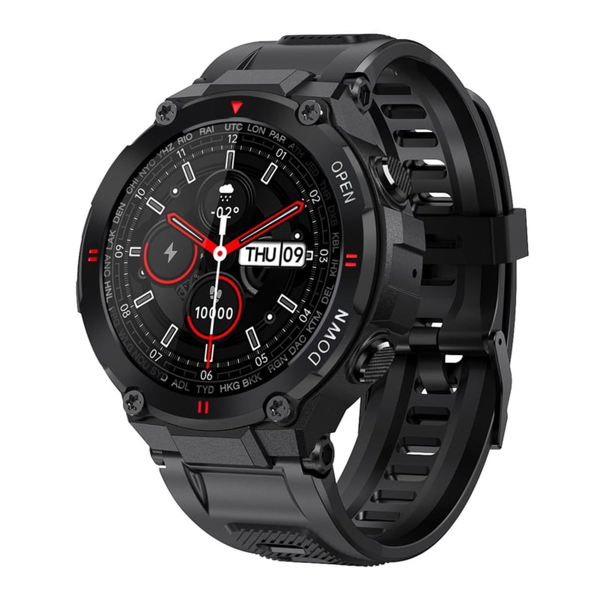 LEMFO - Smartwatch Lemfo K22 reloj inteligente negro