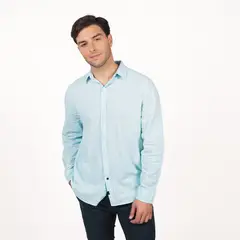 MCGREGOR - Camisa East Village Lino Regular Fit